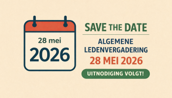 Save the date: ALV 28 mei 2026